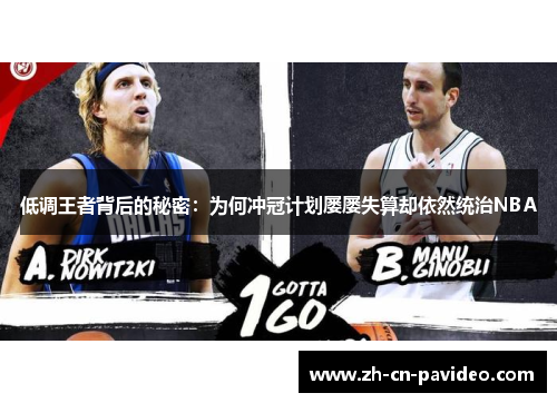 低调王者背后的秘密：为何冲冠计划屡屡失算却依然统治NBA